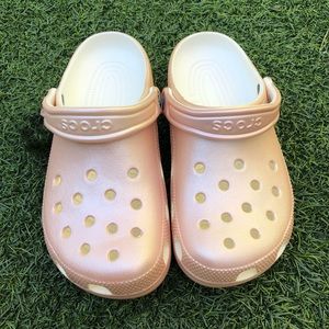 Classic metallics crocs
